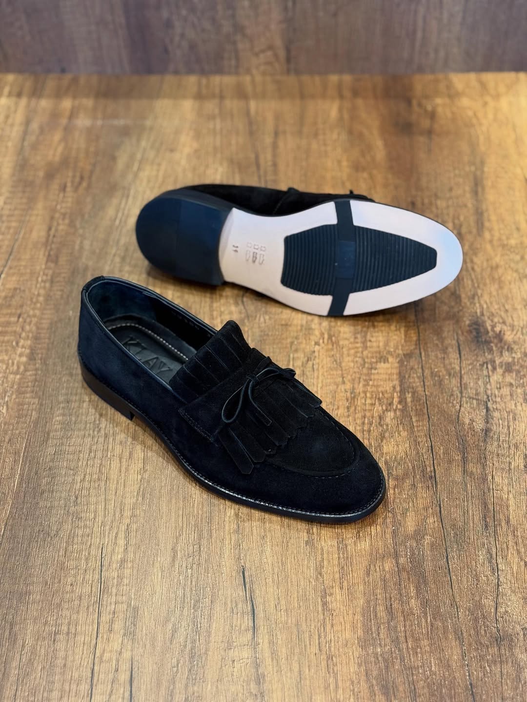 Men's Tassel Suede Shoes