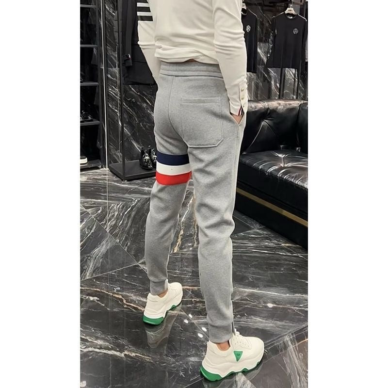 Men's Contrast Striped Sweatpants