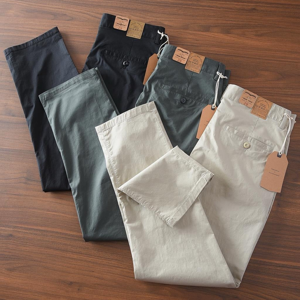 Men's Casual Comfortable Straight Pants