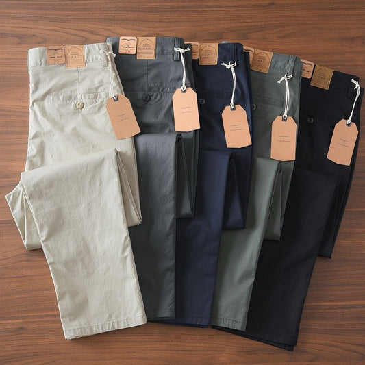 Men's Casual Comfortable Straight Pants