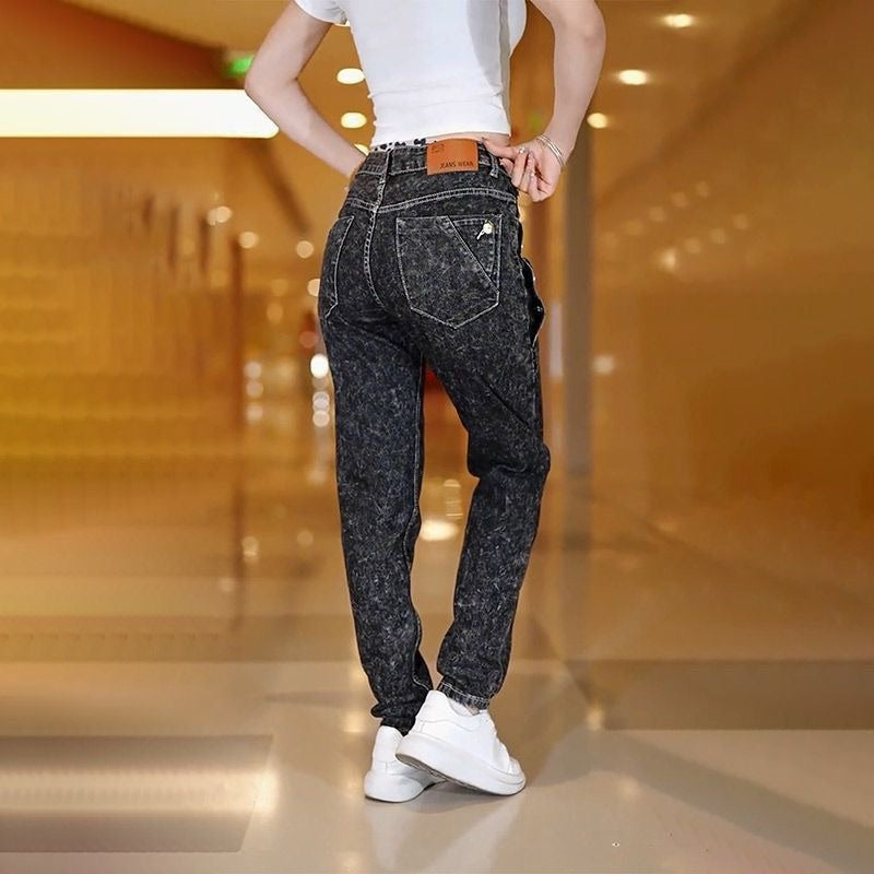 Men's Casual Snowflake Jeans