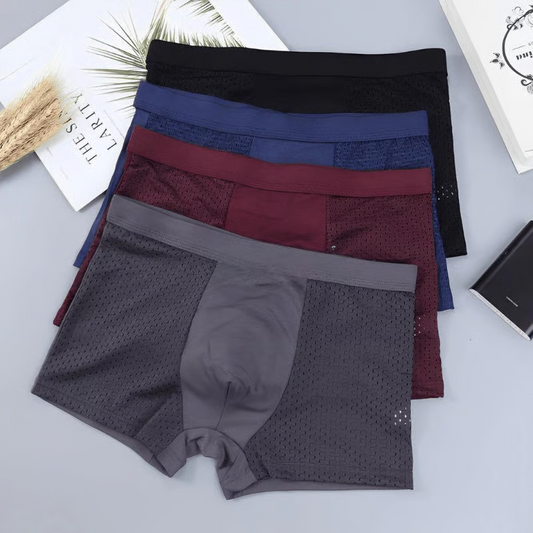 FIBRE BOXER SHORTS - FOR ALL-DAY COMFORT