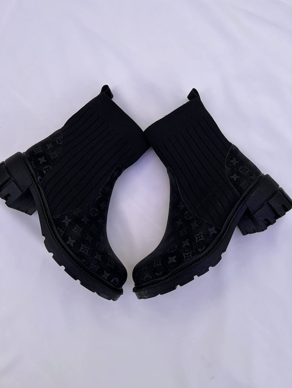 Men's Printed Ankle Boots