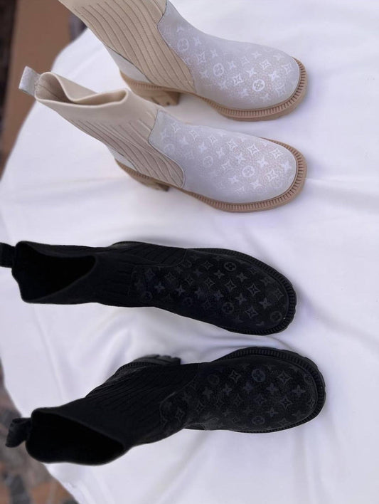 Men's Printed Ankle Boots