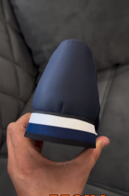 Men's casual suede slip-on shoes