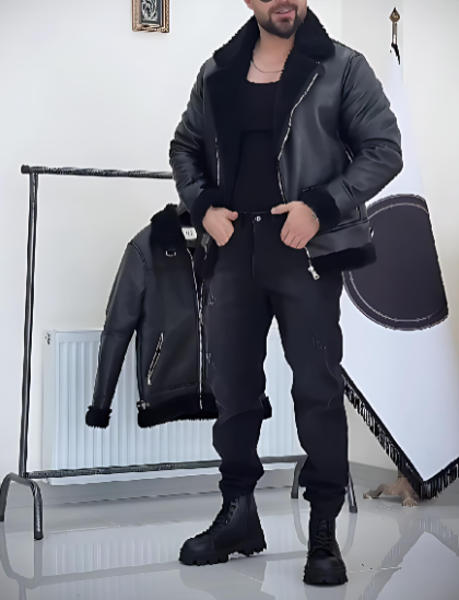 Men's Cozy Plush Casual Jacket