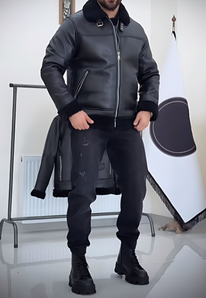 Men's Cozy Plush Casual Jacket