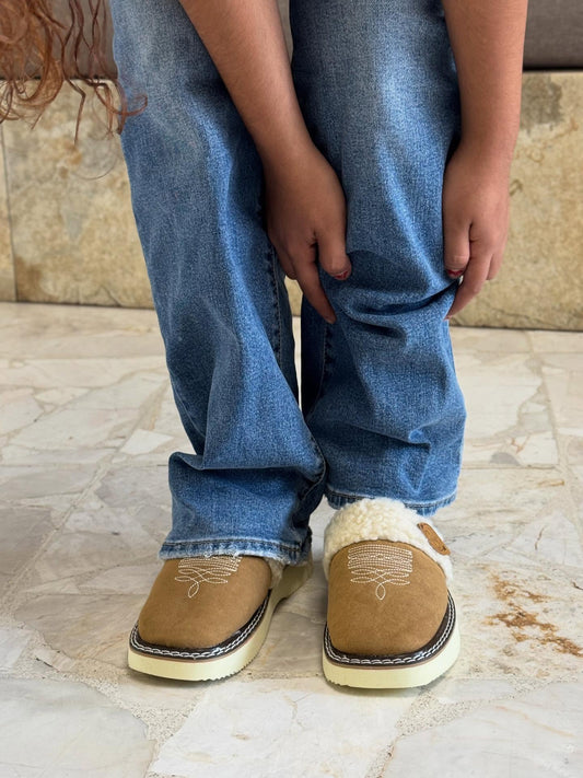 Men's Comfort Outdoor Slippers with Plush Lining