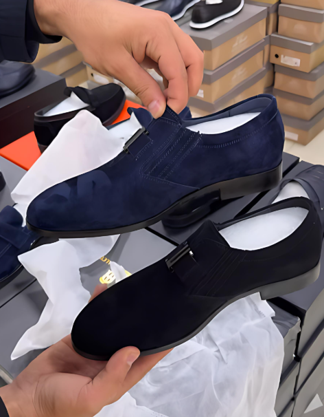 Men's suede casual shoes