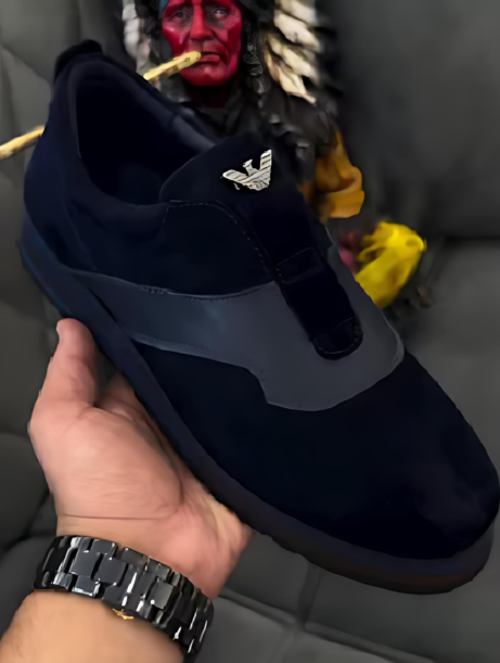 Men's suede casual shoes