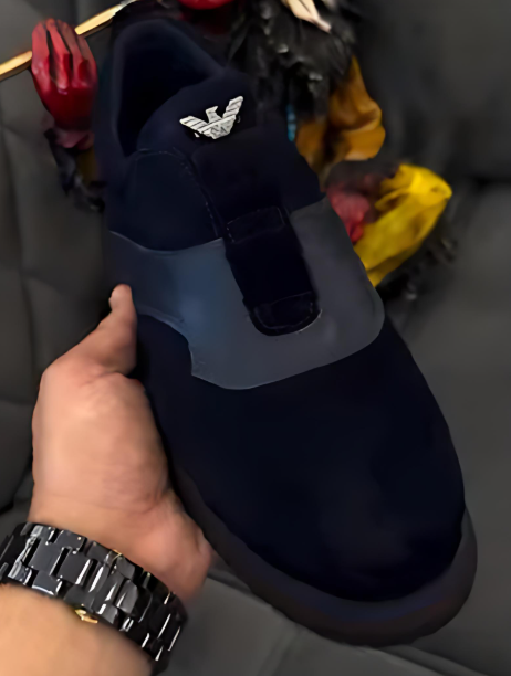 Men's suede casual shoes