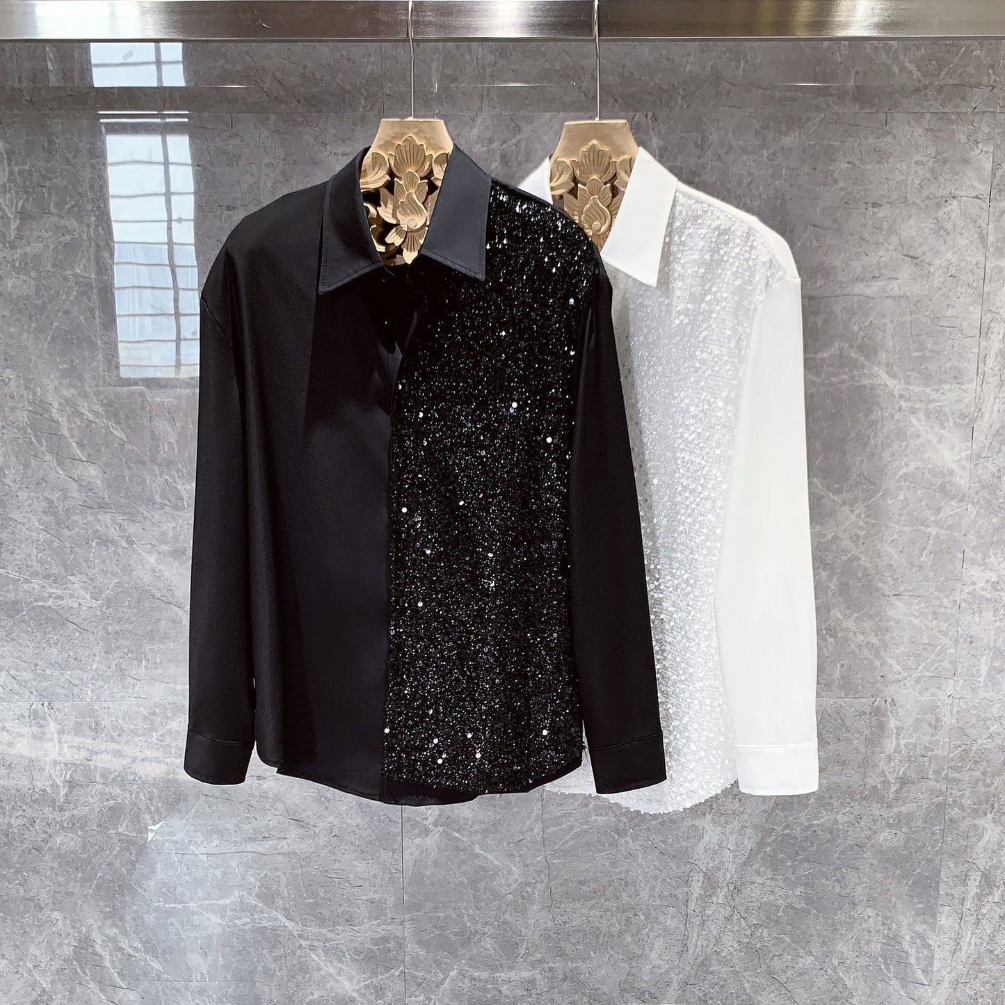 Men's Sequin Comfort Shirt
