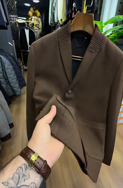 Men's autumn and winter thick warm jacket