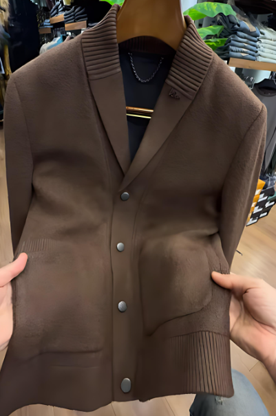 Men's autumn and winter thick warm jacket