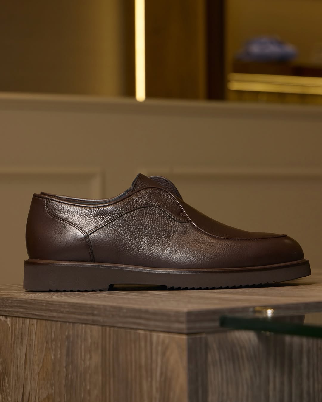 Men's premium leather slip-on shoes