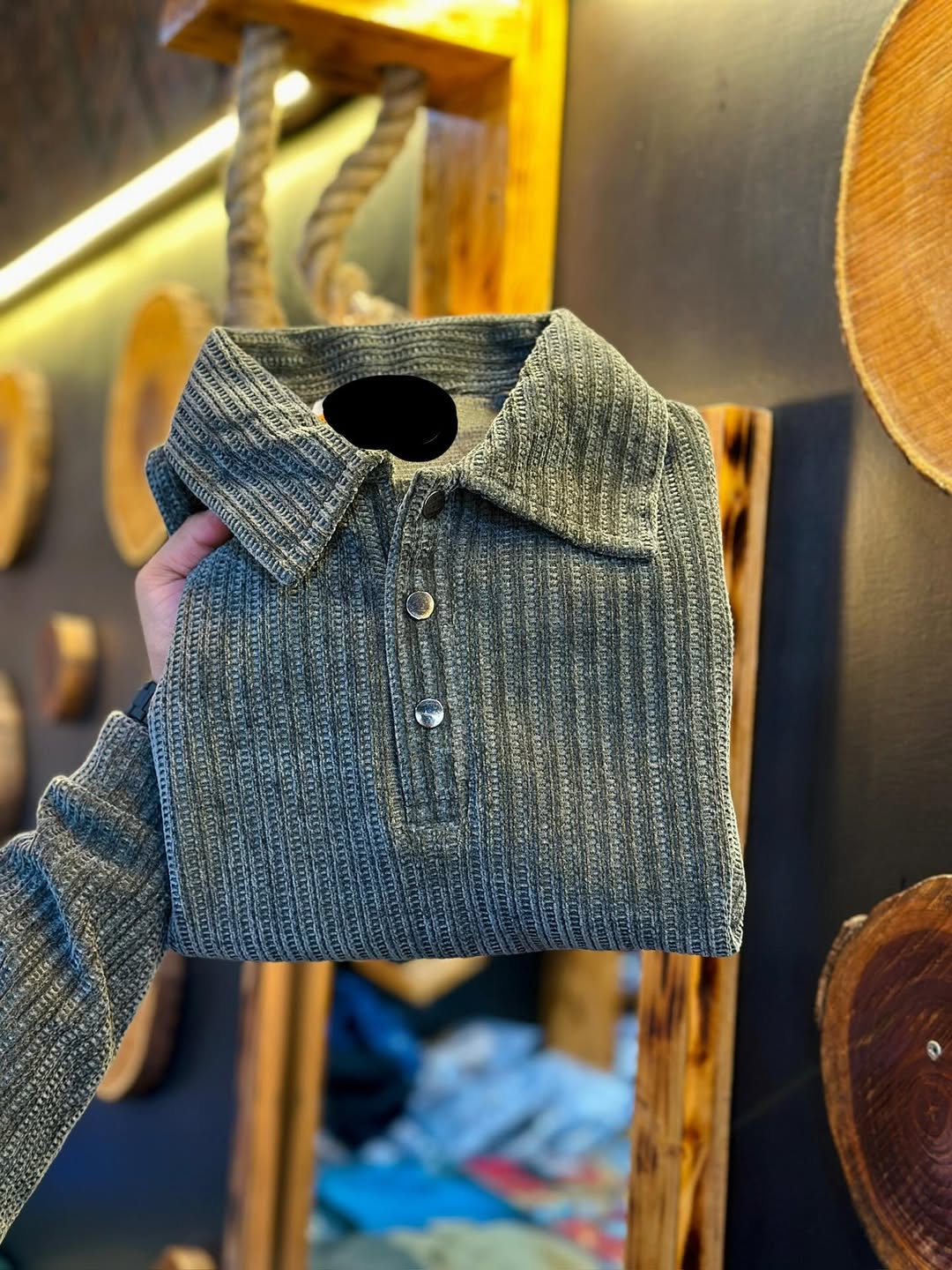 Men's Comfort Corduroy Top