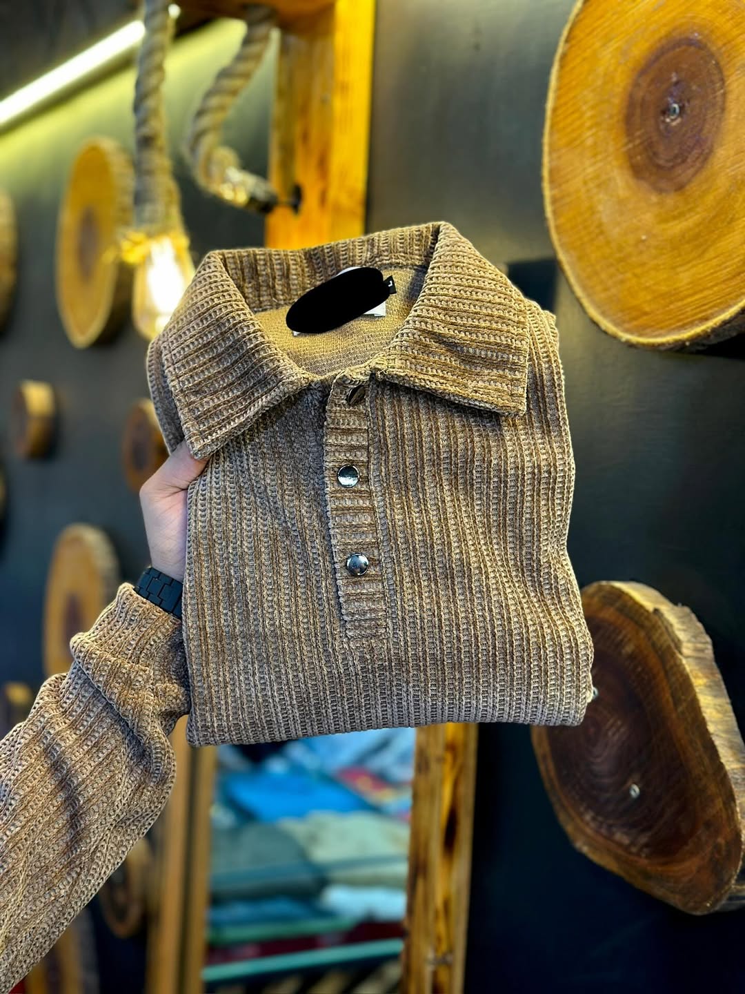 Men's Comfort Corduroy Top