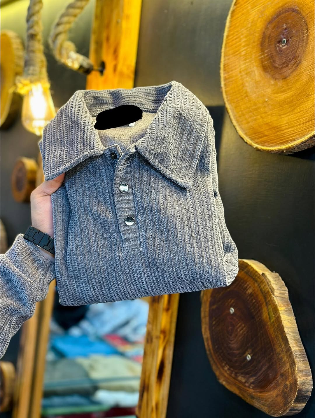 Men's Comfort Corduroy Top