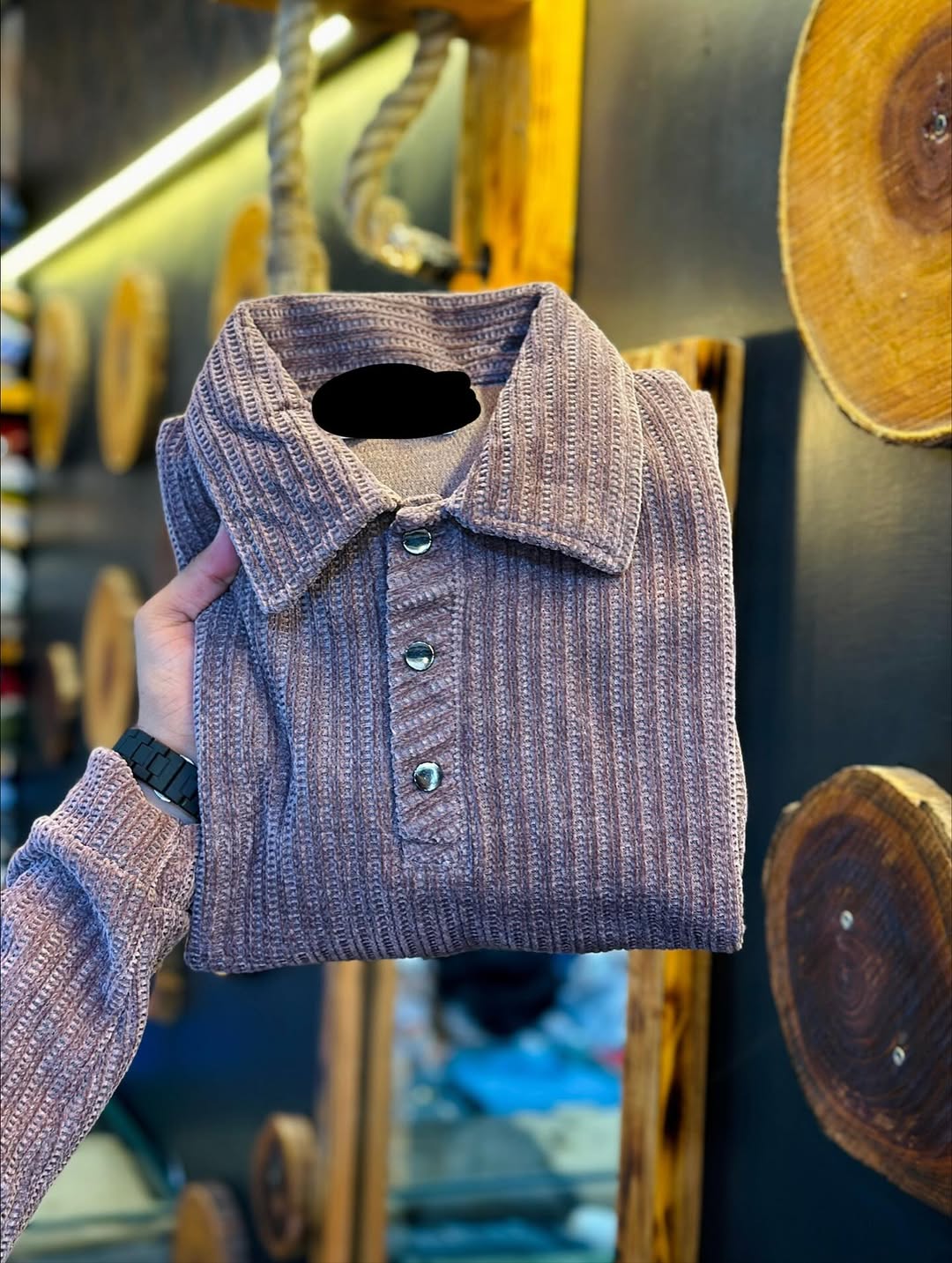 Men's Comfort Corduroy Top
