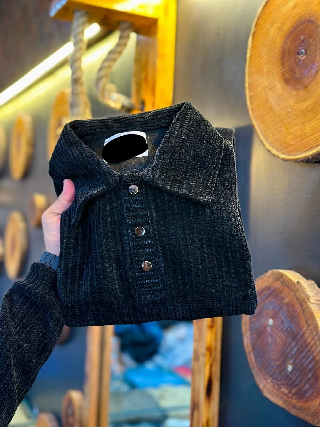 Men's Comfort Corduroy Top