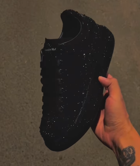 Men's Sparkling Rhinestone Shoes