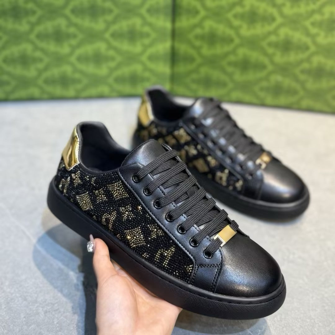 Men's Rhinestone Casual Shoes