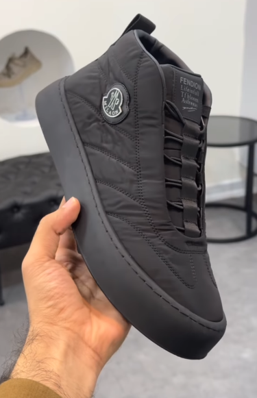 Men's high-top casual slip-on shoes