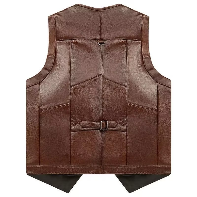 Men's removable plush-lined vest