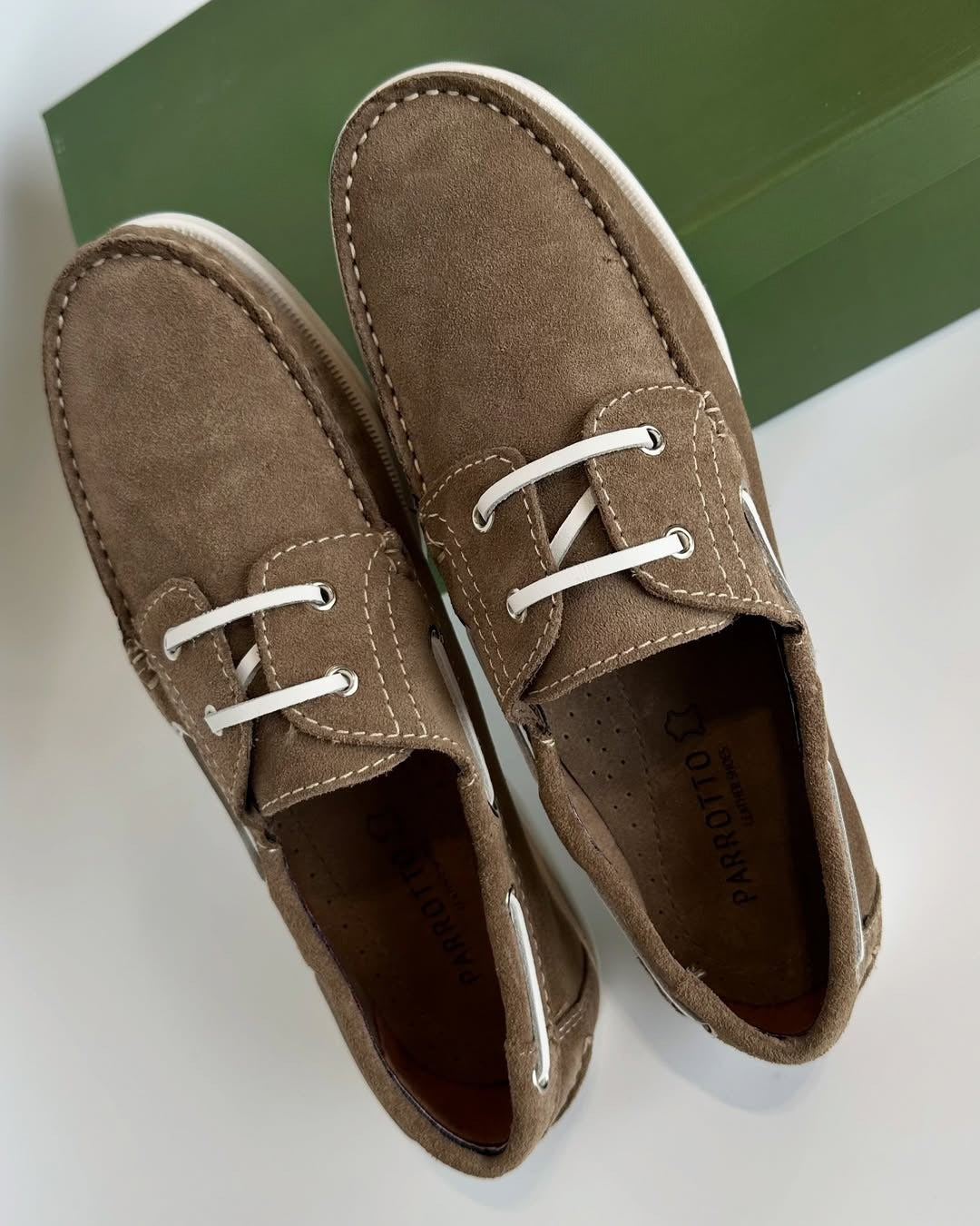 Men's casual suede slip-on shoes