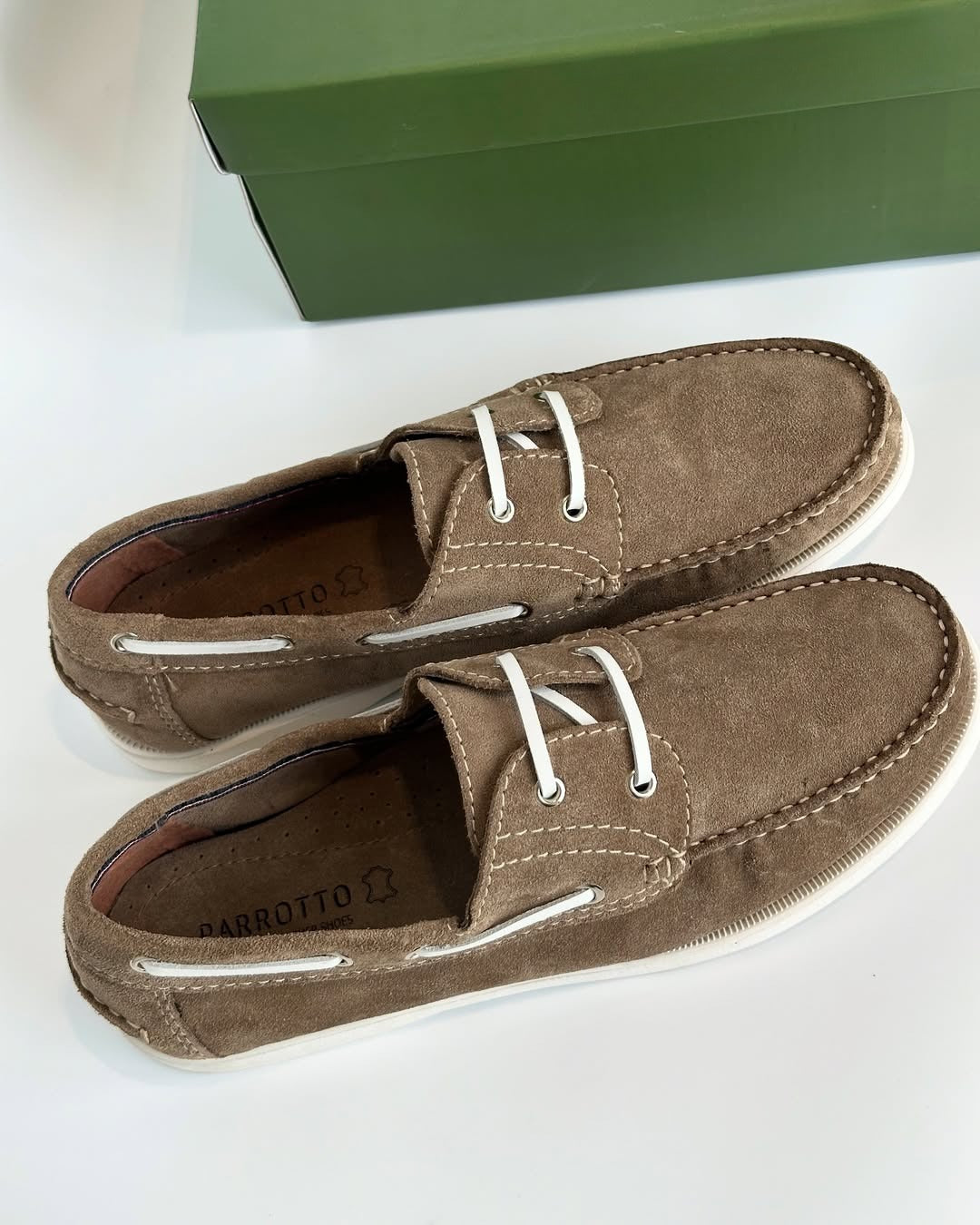 Men's casual suede slip-on shoes