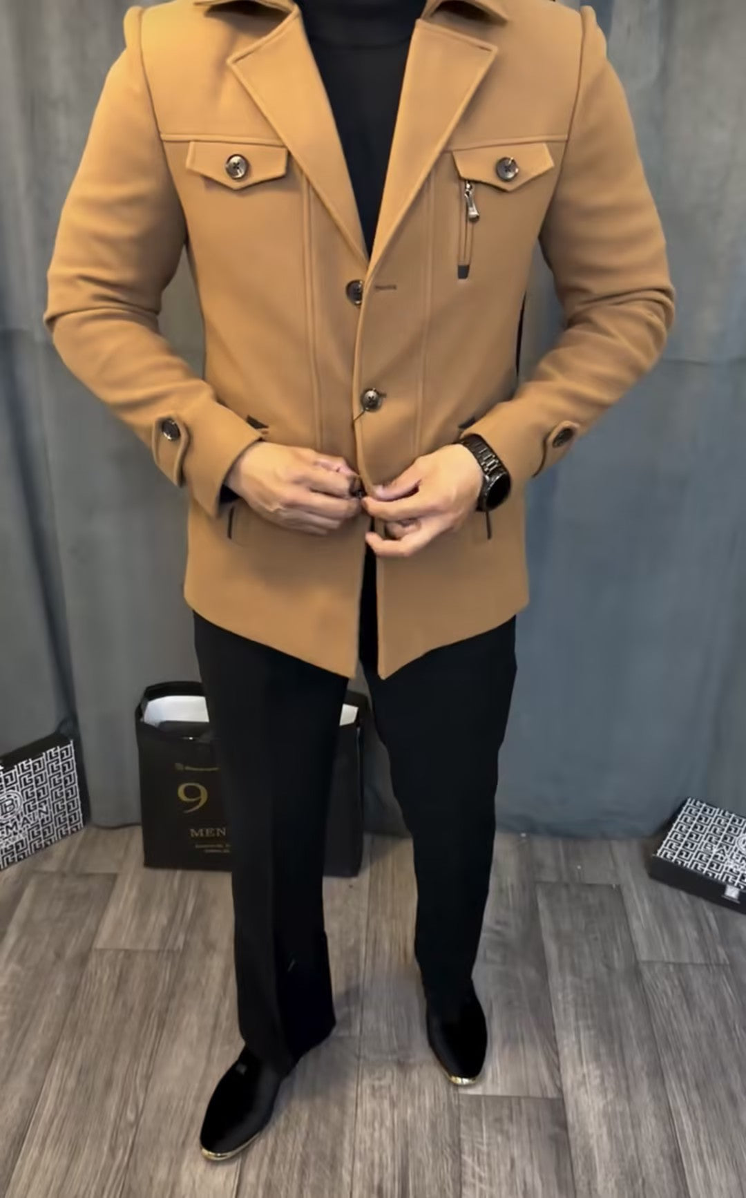 Men's casual versatile jacket