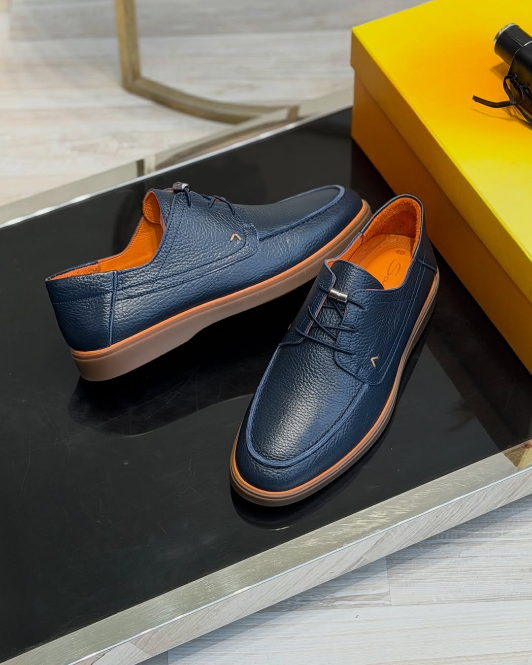 Men's premium leather slip-on shoes