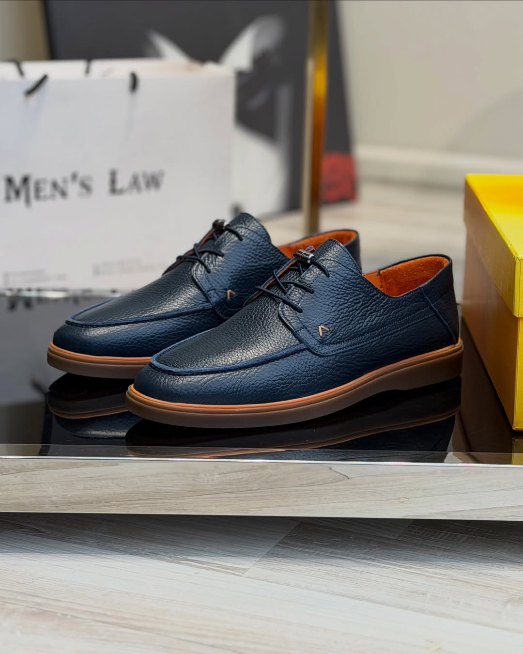 Men's premium leather slip-on shoes