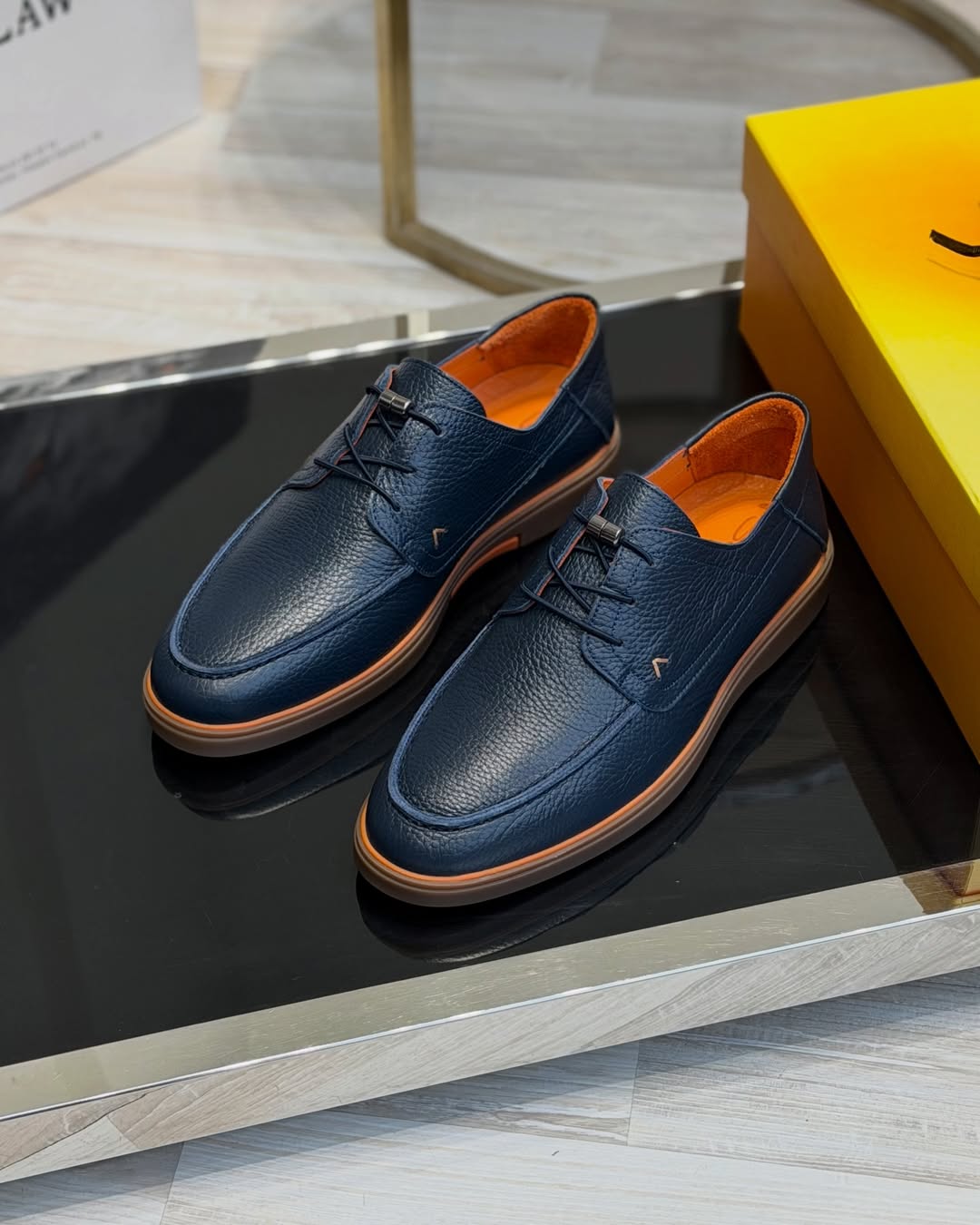 Men's premium leather slip-on shoes