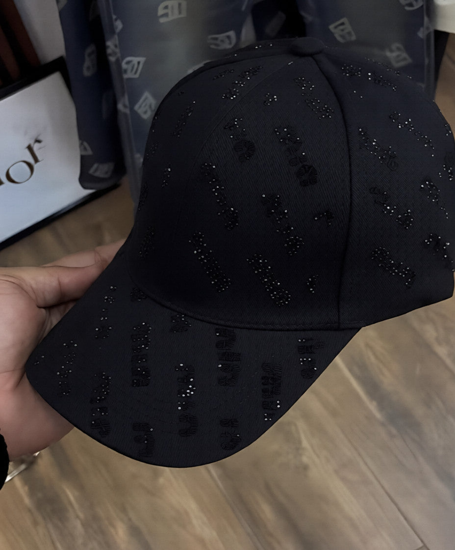 Understated yet dazzling baseball cap