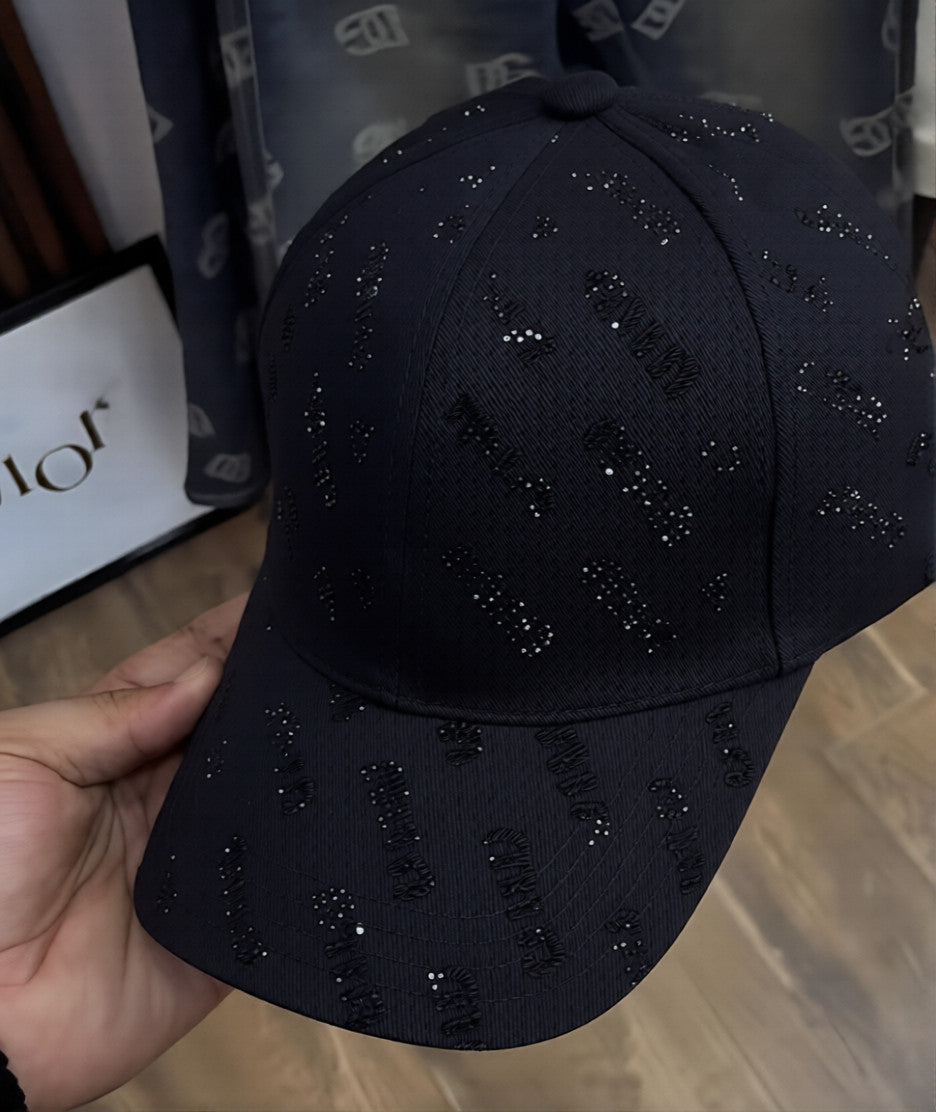 Understated yet dazzling baseball cap