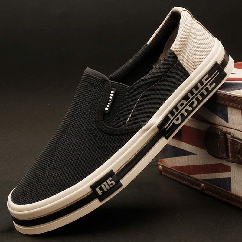 Men's breathable mesh slip-on casual shoes