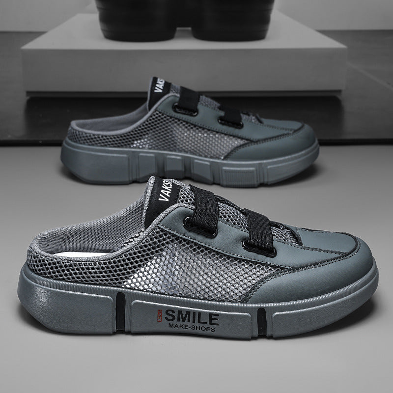 Men's casual mesh breathable slippers