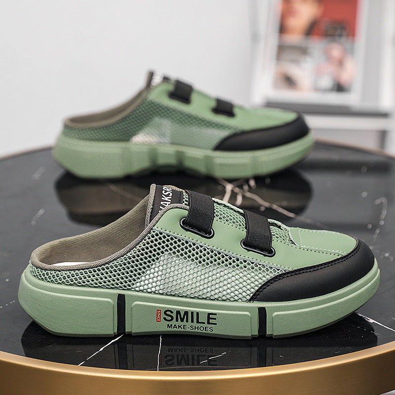 Men's casual mesh breathable slippers
