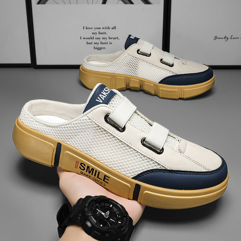 Men's casual mesh breathable slippers