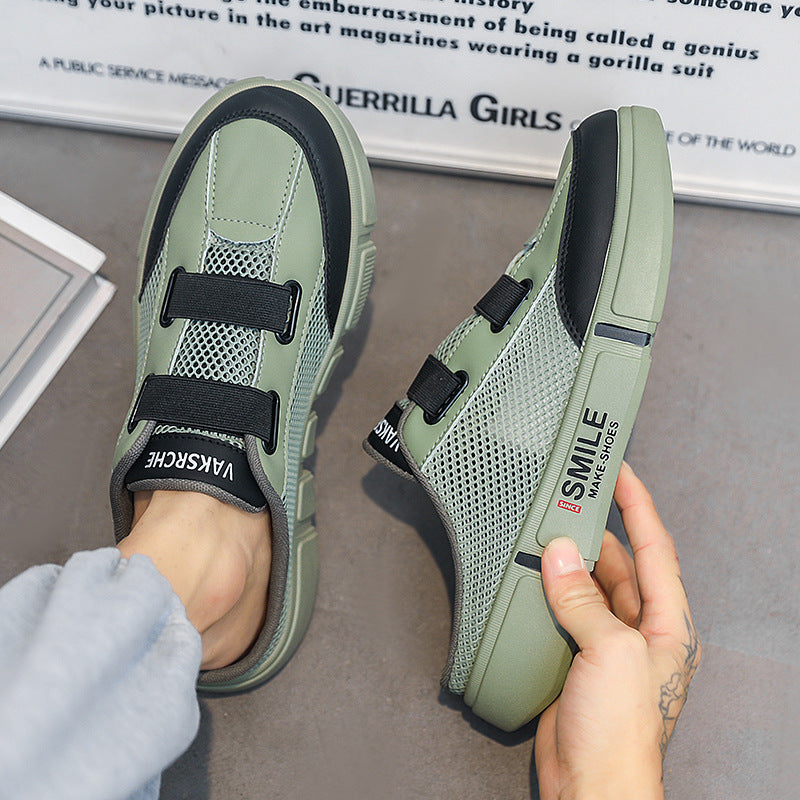 Men's casual mesh breathable slippers