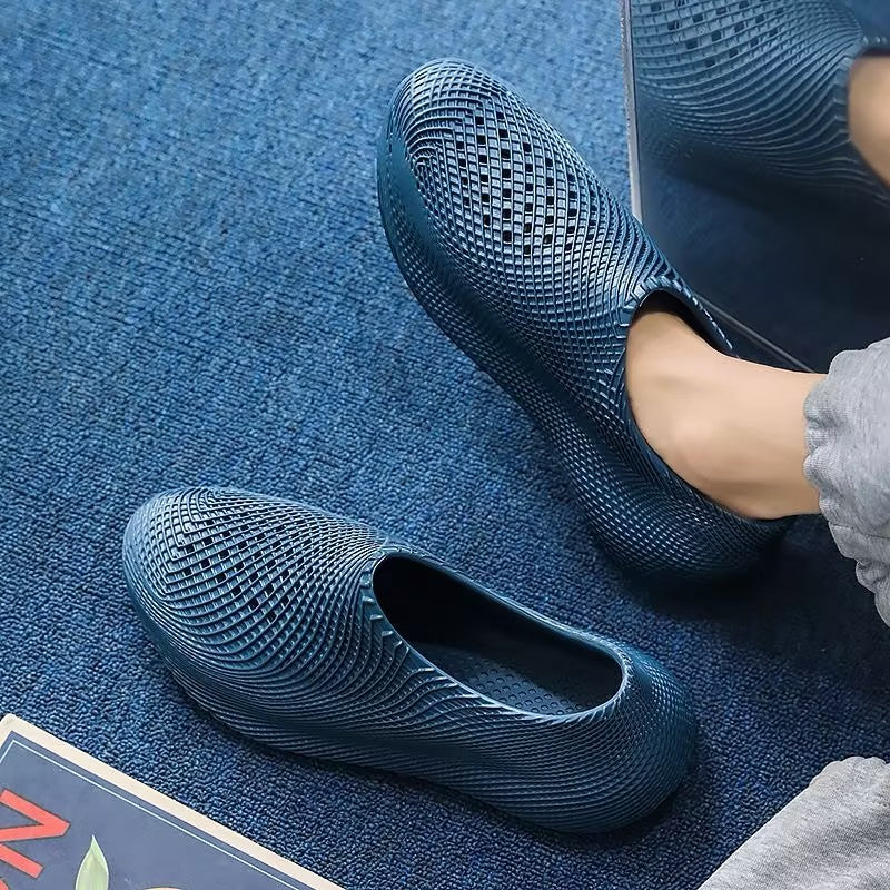 Men's breathable thick-soled casual shoes