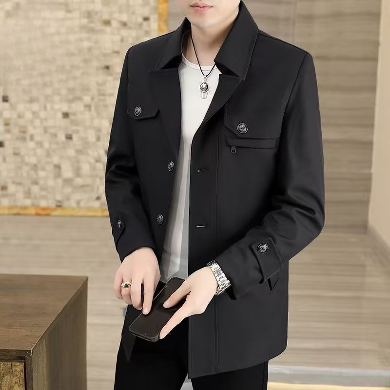 Men's classic casual jacket