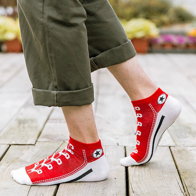 Men's sweat-wicking and breathable socks