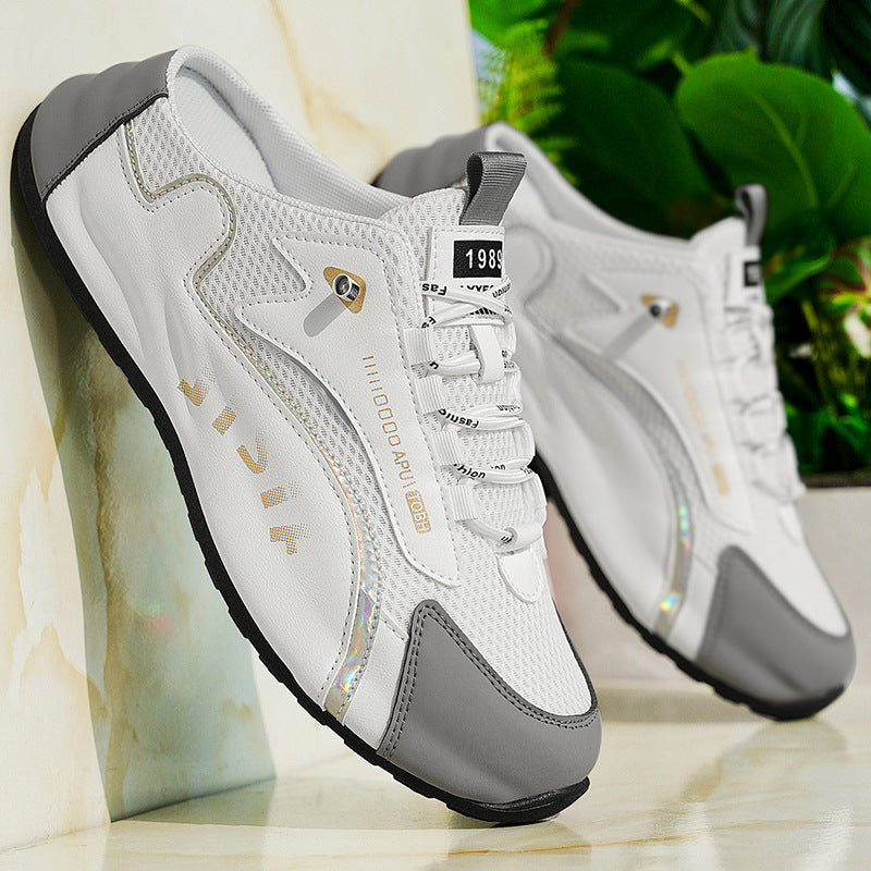 Men's casual air-cushioned soft-soled slip-on shoes