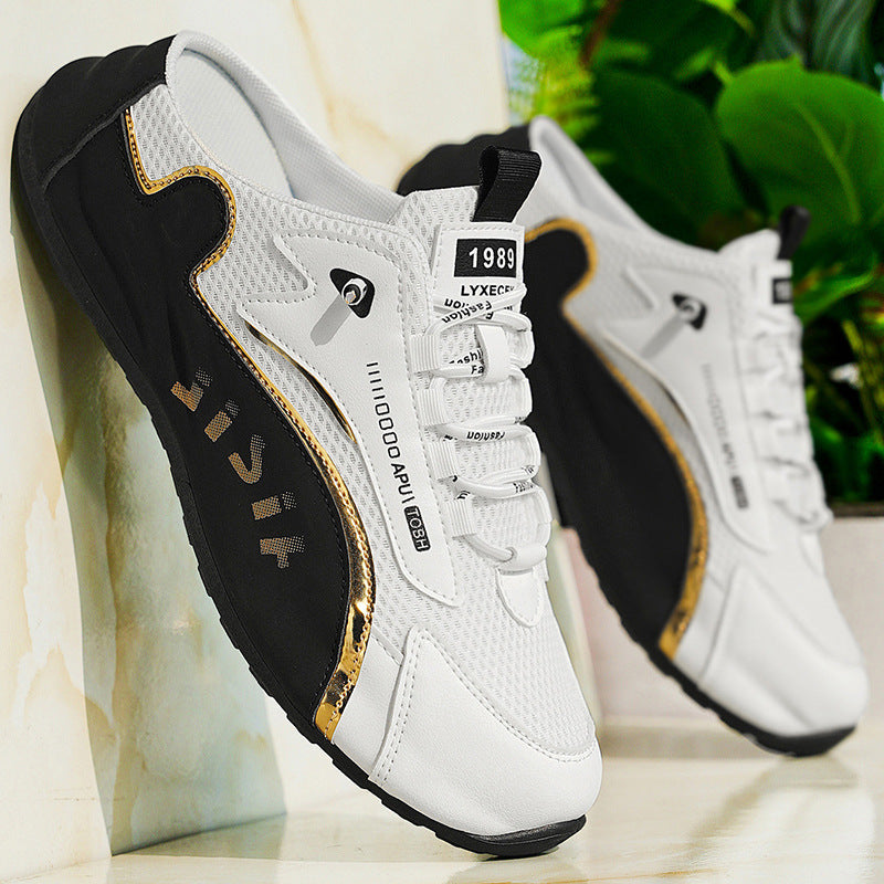 Men's casual air-cushioned soft-soled slip-on shoes