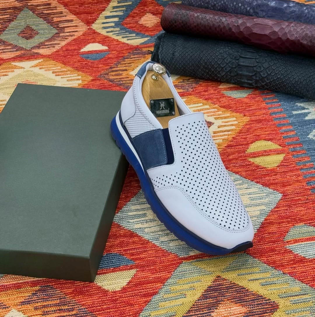 Men's mesh breathable slip-on shoes