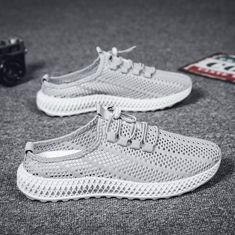 Men's mesh breathable slip-on shoes