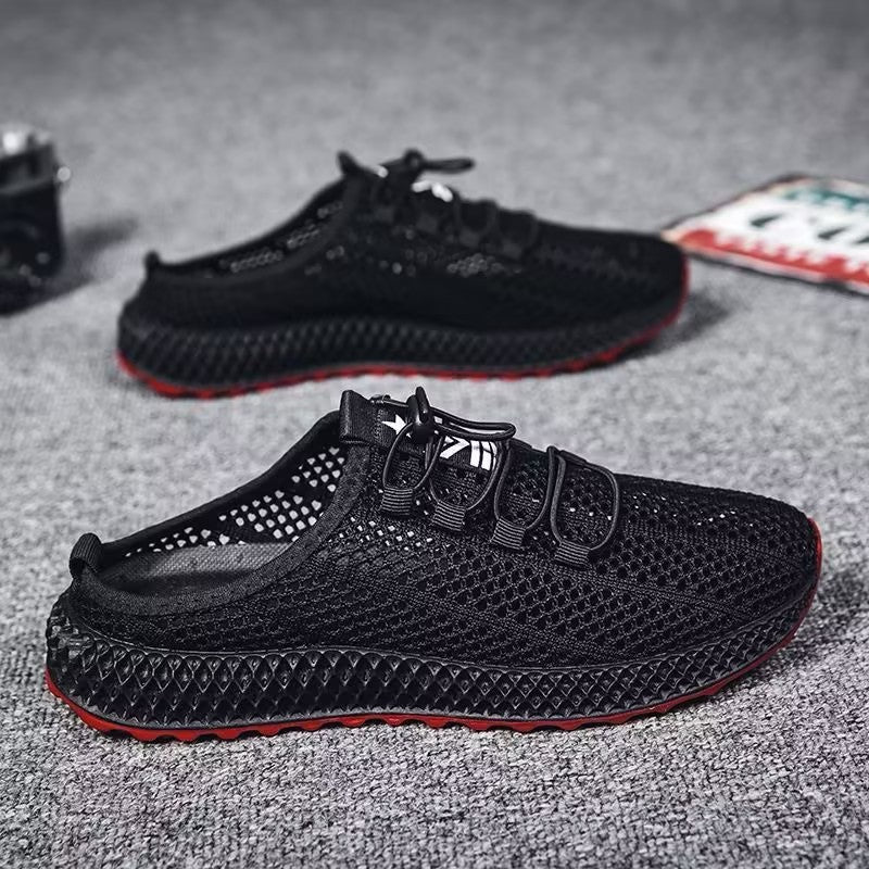 Men's mesh breathable slip-on shoes