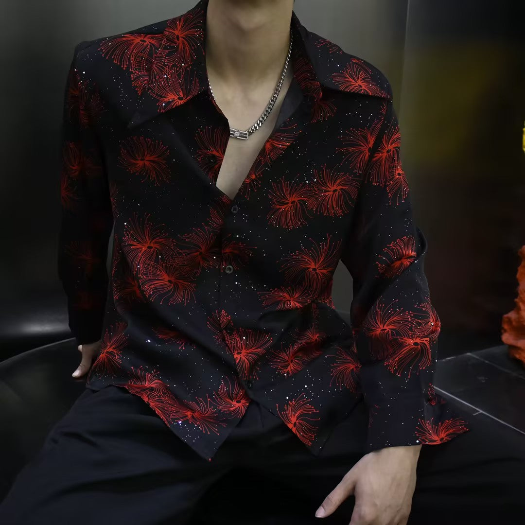 Men's Printed Casual Shirt